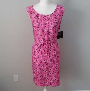NWT J.A. Studio Jeetish Shift Dress with Ties